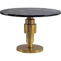 Wohnling Salontafel zwart marmeren blad 60x60 cm - WL7.373