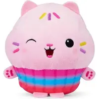 Gabby's Poppenhuis Cakey - Gabby’s Poppenhuis Pluche Knuffel 18 cm - Speelgoed Knuffels voor kinderen jongens meisjes - Gabby's Dollhouse Plush Toy