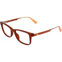 Lacoste L3665 Bril 50/16/140 Transparant donkeroranje lumi Bio inj-g820 JONGEN L3665