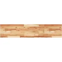 vidaXL Wandschap zwevend olieafwerking 120x30x2 cm massief acaciahout