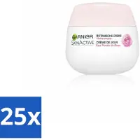Garnier - SkinActive - Botanische Dagcrème - Rozenwater - Droge & Gevoelige Huid - 50 ml - Bulkverpakking - 25 stuks