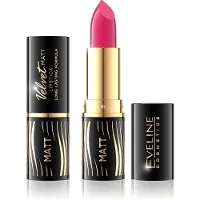 Eveline Cosmetics Fluweelmatte lippenstift 502 Levendig Fuchsia 4.1g
