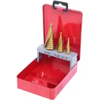 Ks Tools 330.2423 Set getrapte boren