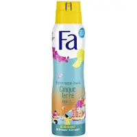 Fa Pflege 1 x - Deodorant Spray - Mediterranean Jewels - Orchidee & Citrus - 48 uur Bescherming - 150 ml - Deodorant Spray - Orchidee En Citrus - 48 Uur Bescherming - Aluminiumzoutvrij - Vegan Deodorant
