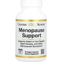 California Gold Nutrition California Gold Nutrition, Menopause Support with Angelica gigas, Cynanchum wilfordii, Phlomis umbrosa and L-Leucine, 90 Veggie Capsules