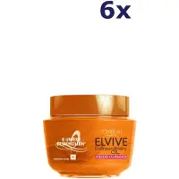 L'Oréal 6x Elvive Extraordinary Oil Haarmasker 300 Ml