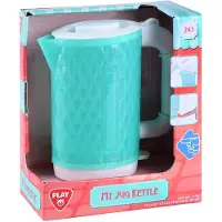 Play waterkoker speelgoed blauw met geluid voor peuters.