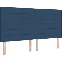 vidaXL Hoofdbord Blauw 180 cm Stof