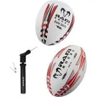 RAM Rugby Cadeauset – Squad Bal + Solo Skill + Mini Pomp – Maat 3 – 3D Grip
