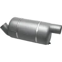 VETUS Mf125 Exhaust System Muffler Zilver 125 mm