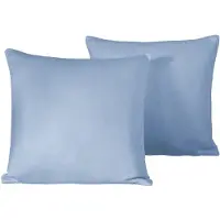 De Witte Lietaer Sierkussenhoes Olivia Serenity Satijn 40 x 40 cm (Set van 2)