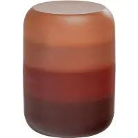 Woood Nuro Bijzettafel - Metaal - Hoogglans Multi Color - 45x36x36