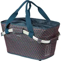 Basil Flair - Carry All achtermand MIK - 22L - Navy - Waterafstotend - Reflectiedetails