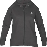 MOROTAI Sportief sweatvest 'Naka' donkergrijs / wit