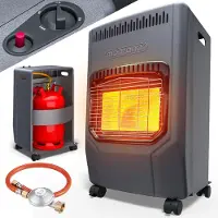 Monzana Gasverwarming voor binnen, model GH4500, 4200 Watt gasoven, 3 warmtestanden