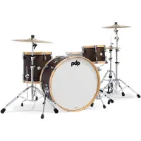 PDP Drums PDCC2613WN Concept Classic Walnut Stain 3d. shellset