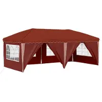 vidaXL Pop-up Feesttent 575 x 288 x 245 cm Terracotta