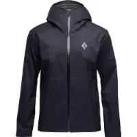 Black Diamond - Wandel- en bergsportkleding - M Fineline Stretch Shell Black voor Heren - Maat S - Zwart