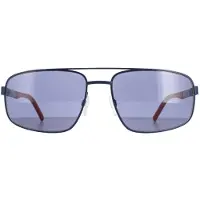 Tommy Hilfiger rechthoek heren mat blauw blauw th 1651/s
