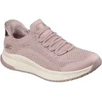 SKECHERS BOBS Sport Squad 4 Dire Step Polyester Dames Blush Sneakers