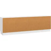 vidaXL TV Kast Hoogglans Wit 150 x 31 x 47 cm Bewerkt hout
