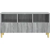 vidaXL TV Kast 102 x 34,5 x 50 cm Grijs sonoma Bewerkt hout