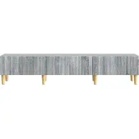 vidaXL TV Kast met lade Grijs sonoma 147 x 34,5 x 30 cm Bewerkt hout