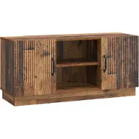 vidaXL TV Kast Oud hout 102 x 34,5 x 47 cm Bewerkt hout