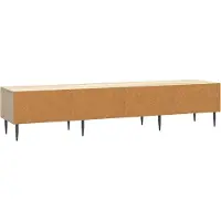 vidaXL TV Kast met lade Sonoma Eiken 147 x 34,5 x 30 cm Bewerkt hout