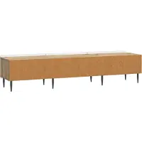 vidaXL TV Kast 147 x 34,5 x 32 cm Artisanaal eiken Bewerkt hout