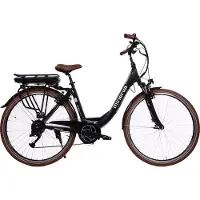 Minerva Kustannus Oy - Estrel Elektrische Fiets 28 Inch - Damesfiets 49 cm - Zwart