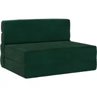 vidaXL Vouwbare Sofa Bed Donkergroen 70 x 80 x 60 cm Stof