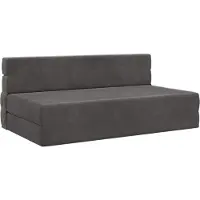 vidaXL Vouwbare Sofa Bed Donkergrijs 152 x 86,5 x 60 cm Stof