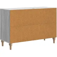 vidaXL TV Kast met lade Grijs sonoma 89 x 34,5 x 60 cm Bewerkt hout