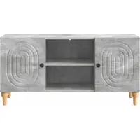 vidaXL TV Kast Betongrijs 102 x 34,5 x 50 cm Bewerkt hout