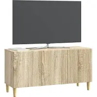 vidaXL TV Kast Sonoma Eiken 99 x 34,5 x 50 cm Bewerkt hout