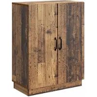 vidaXL Dressoir Oud hout 66 x 34,5 x 87 cm Bewerkt hout
