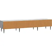 vidaXL TV Kast met lade Betongrijs 147 x 34,5 x 30 cm Bewerkt hout