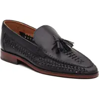 Base london Bracken Loafer Leren Heren Navy Loafers