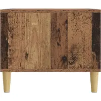 vidaXL Salontafel Oud hout 90 x 50 x 40 cm Bewerkt hout