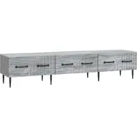 vidaXL TV Kast met lade Grijs sonoma 147 x 34,5 x 30 cm Bewerkt hout