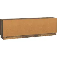 vidaXL TV Kast Gerookt eiken 150 x 31 x 47 cm Bewerkt hout