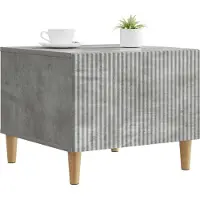 vidaXL Salontafel met lade Betongrijs 49 x 50 x 40 cm Bewerkt hout