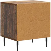 vidaXL Nachtkastje 2 st Oud hout 43 x 34,5 x 47,5 cm Bewerkt hout