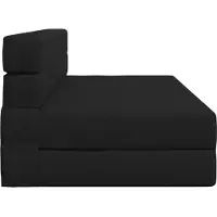vidaXL Vouwbare Sofa Bed Zwart 152 x 86,5 x 60 cm Stof