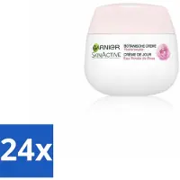 Garnier - SkinActive - Botanische Dagcrème - Rozenwater - Droge & Gevoelige Huid - 50 ml - Voordeelverpakking - 24 stuks