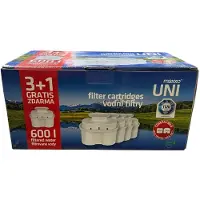 BWT MAXXO UNI filters van de nieuwste generatie, verpakking met 3+1 stuks – compatibel met de Duamax, LAICA Bi-flux en Brita MAXTRA filtersystemen.
