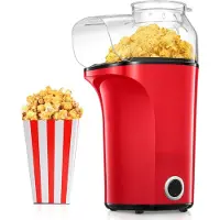 Ren Popcorn Machine - Popcorn maker - Popcornmais Machine - Rood - 23cm x 21cm x 13cm; 0.93 kg