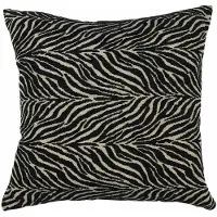 Mars & More Kussen zebra zwart/off white 45x45cm*