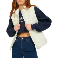 Jack & Jones Bodywarmer 'Nora' donkerbeige